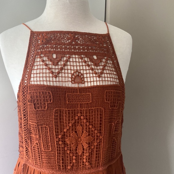 Free People Rust Dress - Picture 4 of 4